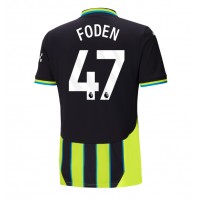 Billiga Manchester City Phil Foden #47 Borta fotbollskläder 2024-25 Kortärmad